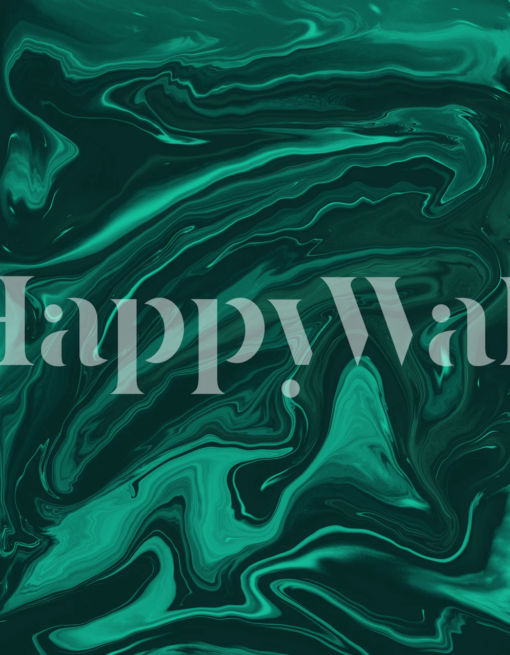 Papier peint Malachite Dream 2 dans une pièce