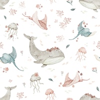 Underwater Floral tapetit