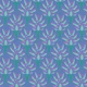Acanthus Classical Botanical Leaf Blue Teal