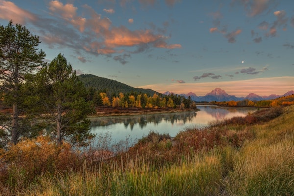 Autumn Sunrise Over Mount Moran