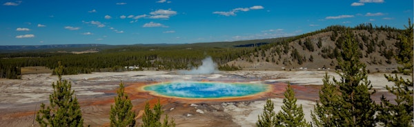 Grand Prismatic Spring Panoramic
