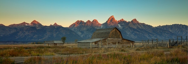 Sunrise Over John Moulton Barn