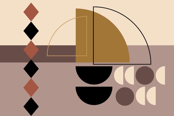 African Bauhaus Geometry