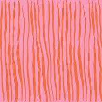 Orange and pink vertical lines ταπετσαρία