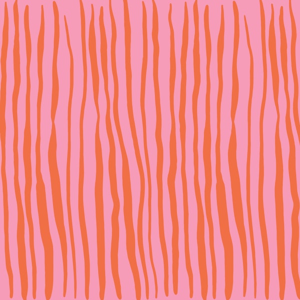 Orange and pink vertical lines