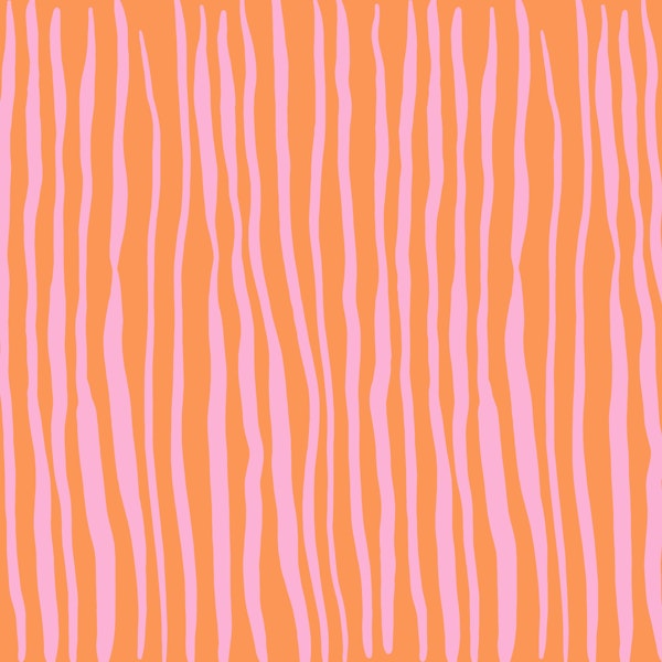 Pastel pink and orange vertical lines