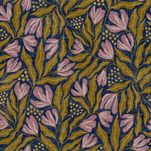 Nadine (gold and lavender)