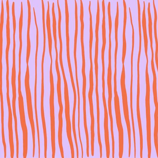 Pastel orange and violet vertical lines