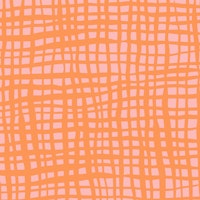 Retro grid pattern orange ταπετσαρία