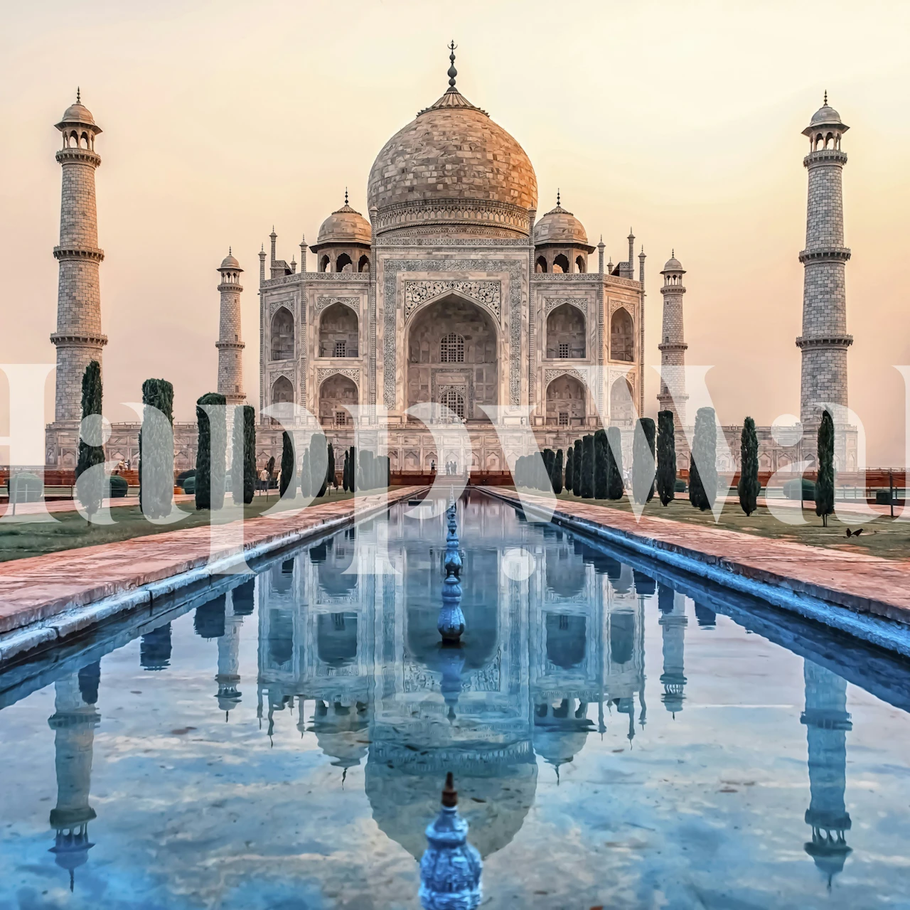 Tapeta Taj Mahal Mausoleum u sobi