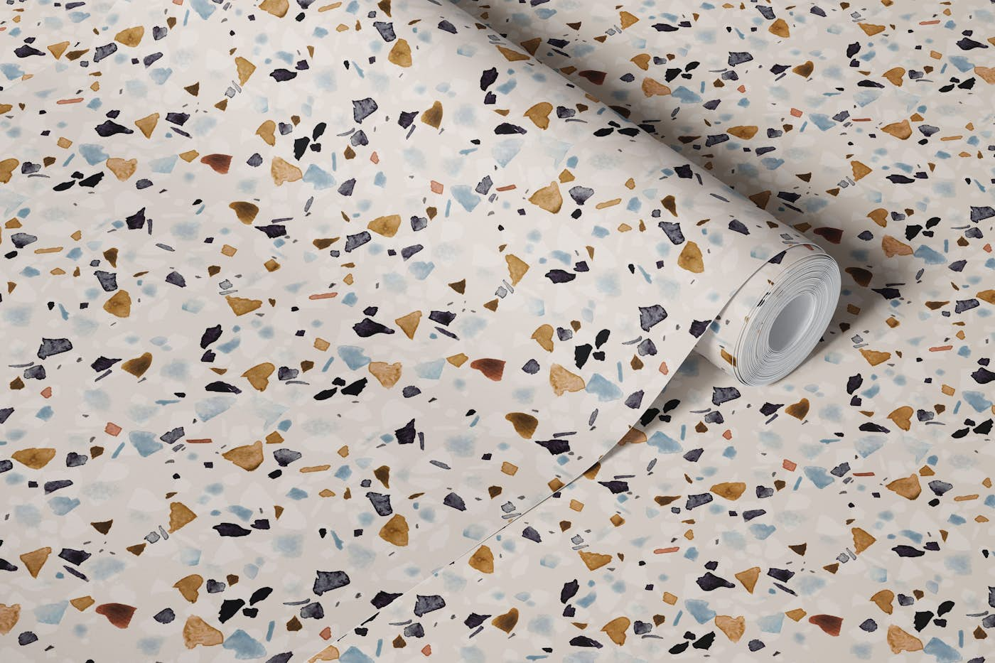 Terrazzo Paint wallpaper roll