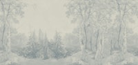 Forest Landscape Blue tapete