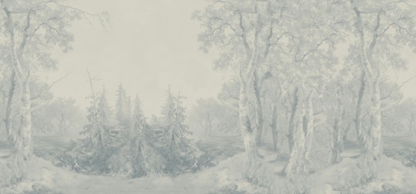 Forest Landscape Blue