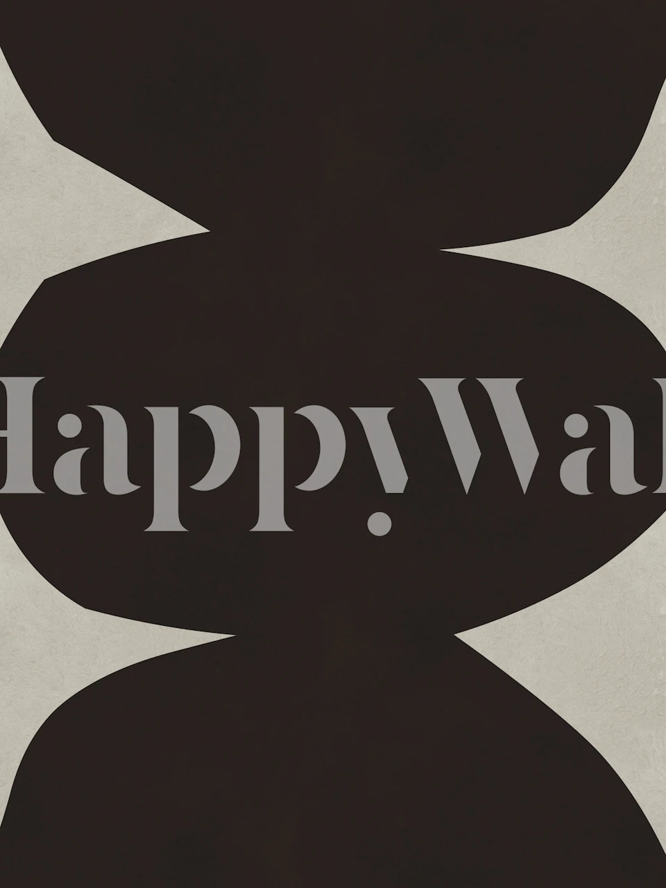 Minimalistische Fototapete mit geometrischen Formen in kontrastierenden Farbtönen