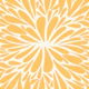 Abstract floral burst pattern yellow