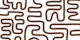 Abstract Line Brown