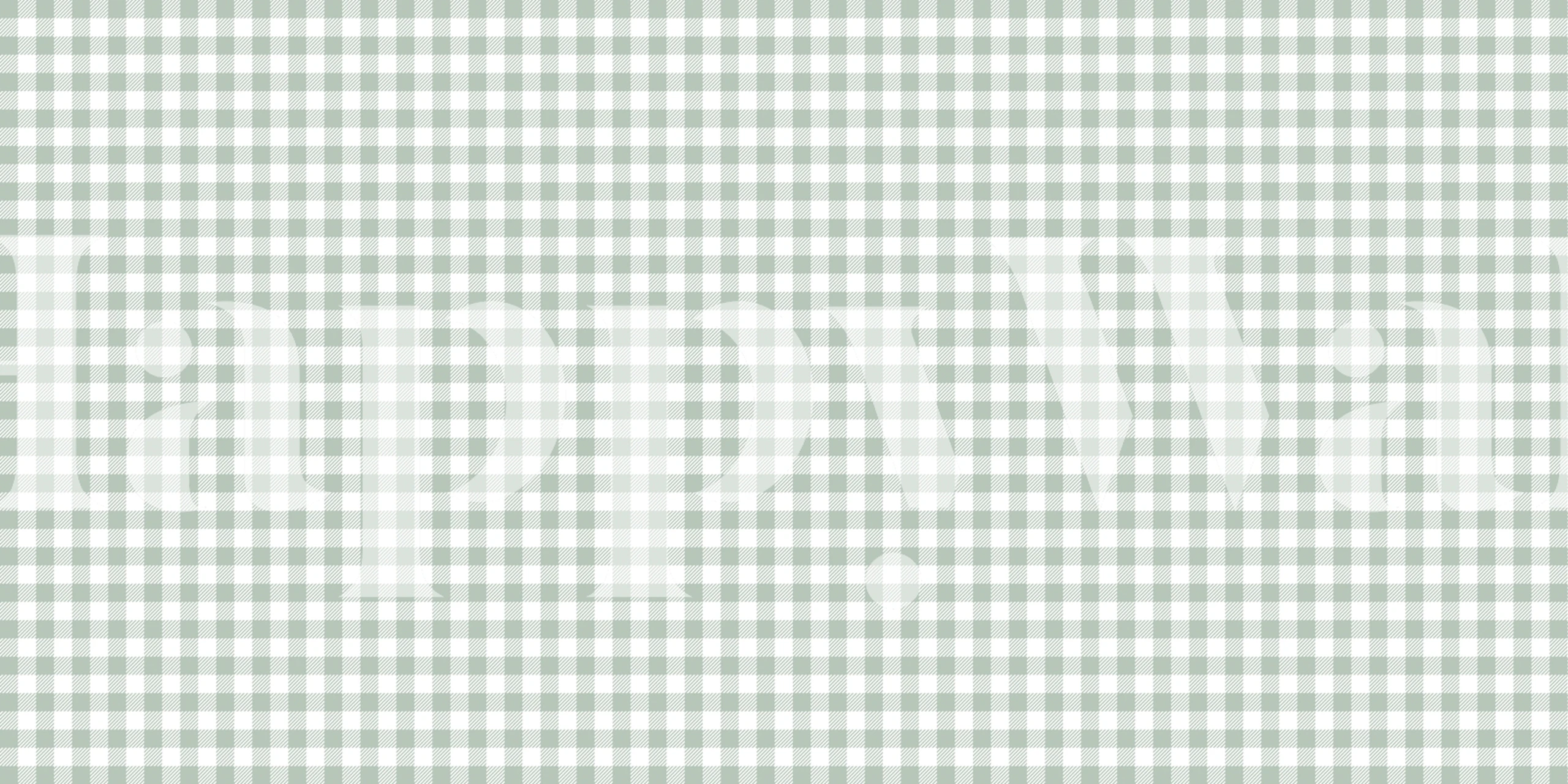 Abstract Chess Green Vintage wallpaper in a room