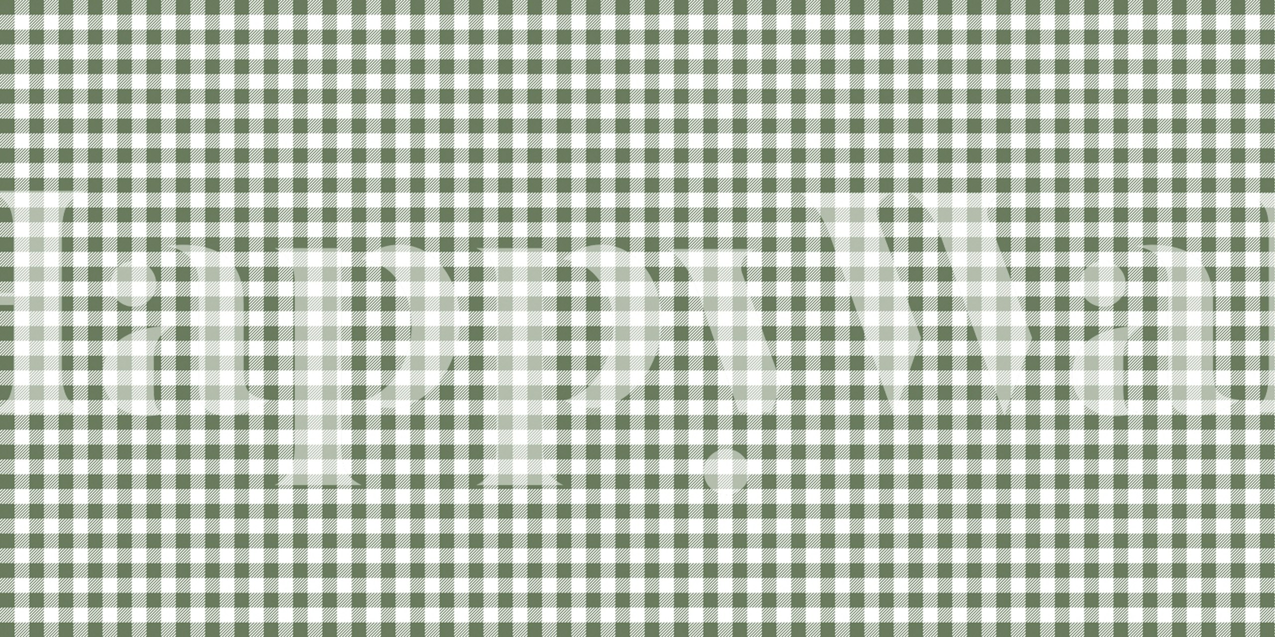Green and white checkered pattern wallpaper
