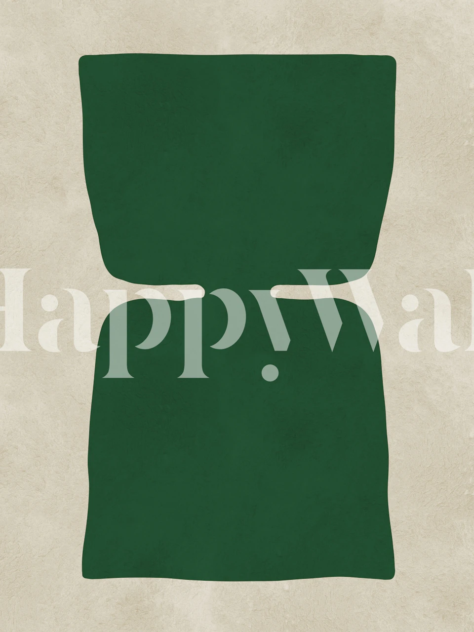 Papel de parede Geometric modern art em um quarto