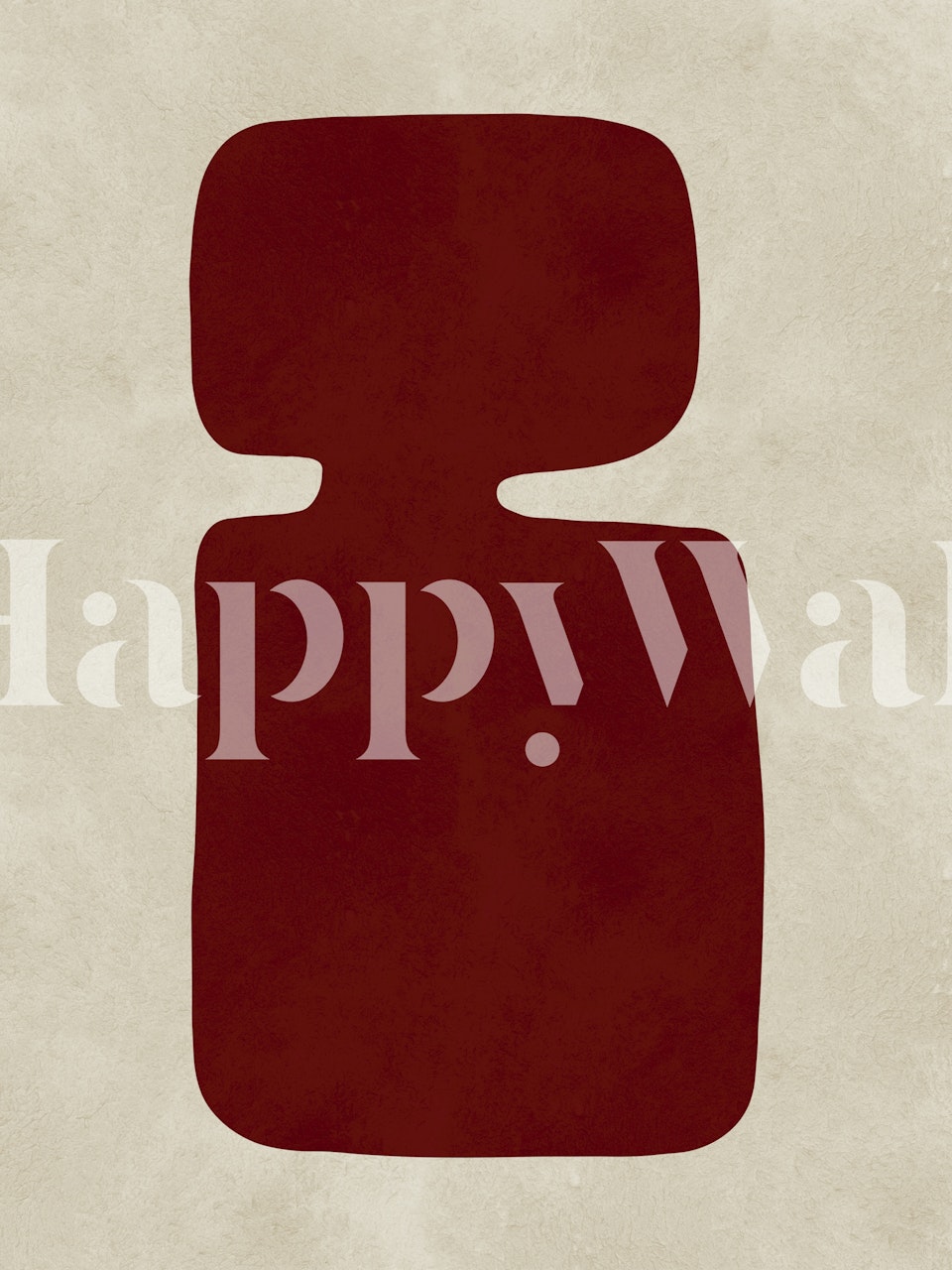 Αφηρημένο γεωμετρικό μοτίβο ταπετσαρίας στο δωμάτιο