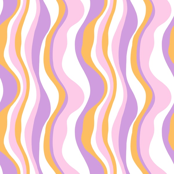 Pink and purple wavy lines