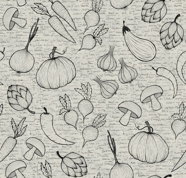 vegetable recipe notebook