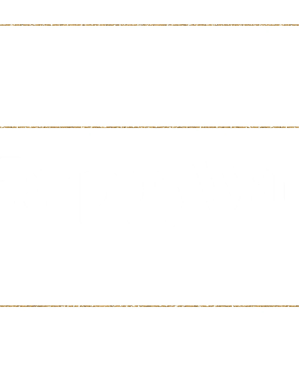 Gold horizontal stripes on a white background wallpaper