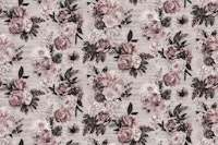 Music And Flowers Vintage Style Blush Pink wallpaper