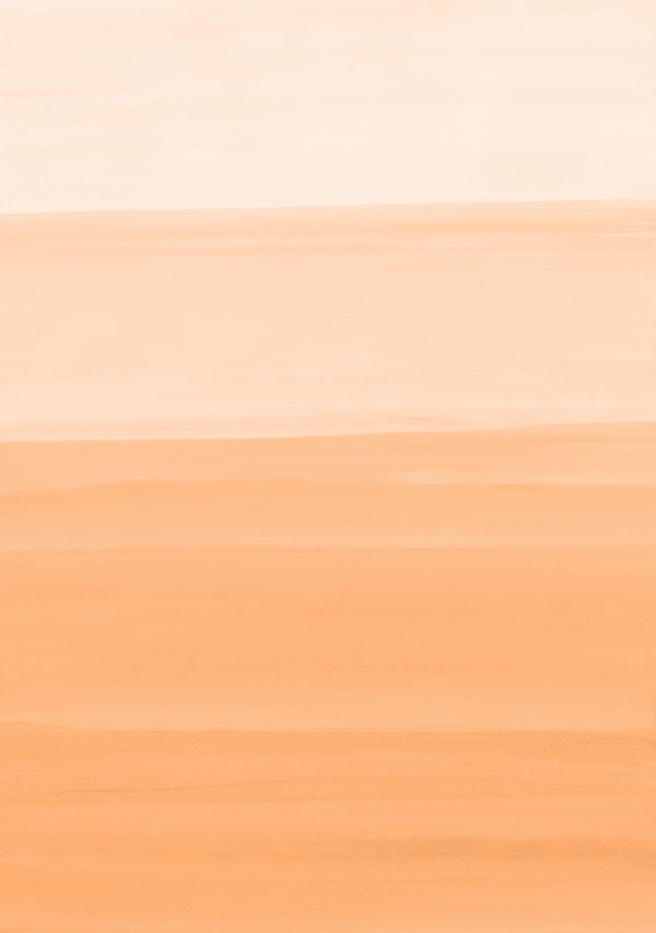 Orange Watercolor Abstract 1