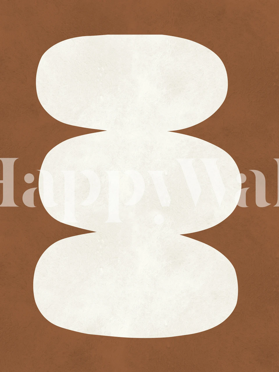 Tribal shapes 7 papel de parede em um quarto