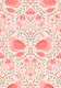 Baroque Peach Birds