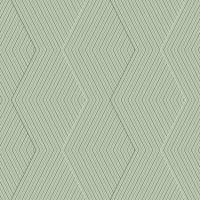 Modern tonal high relief hexagon – green wallpaper