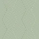 Modern tonal high relief hexagon – green