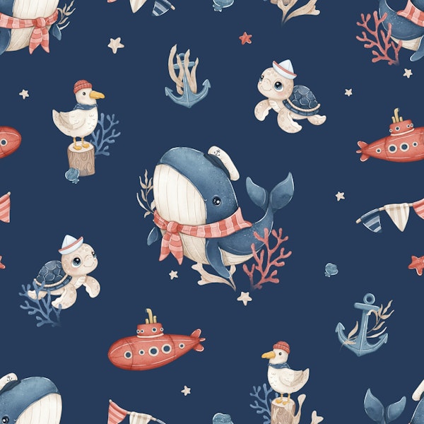 Sailor Buddies - navy