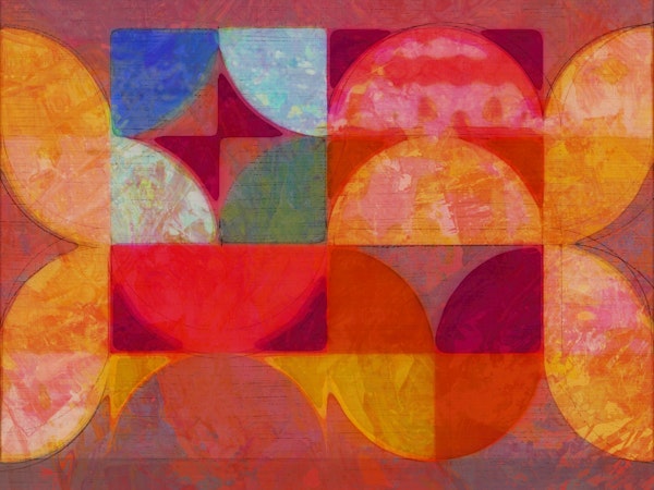 Crazy Bauhaus Grunge Art