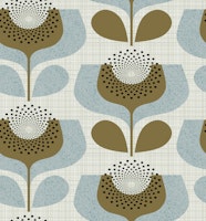 Wonderful world of scandi blooms-mid century wallpaper