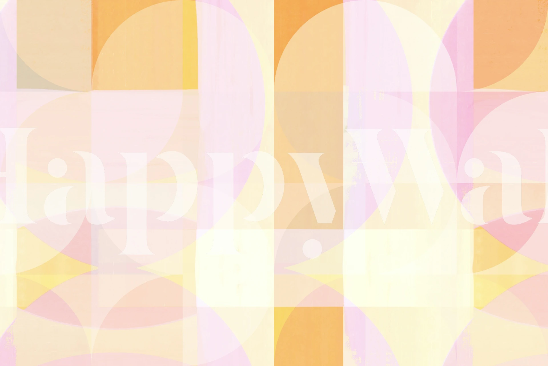 Light Organic Bauhaus tapet i et rom