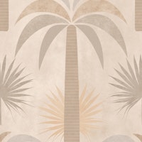 Calm Oasis Palm Tree Serenade papel de parede