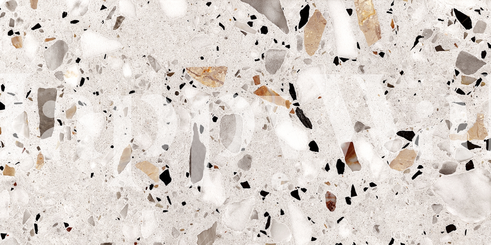 Papero Da Parati Grigio Naturale Terrazzo In Una Stanza