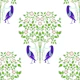 Art Nouveau Birds and Roses 8