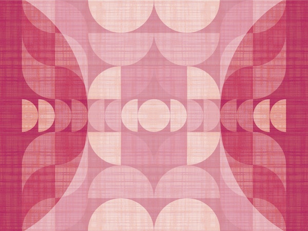 Monochromatic 70s Abstract Geometry