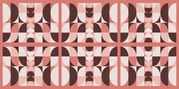 Seventies Sunrise Landscape