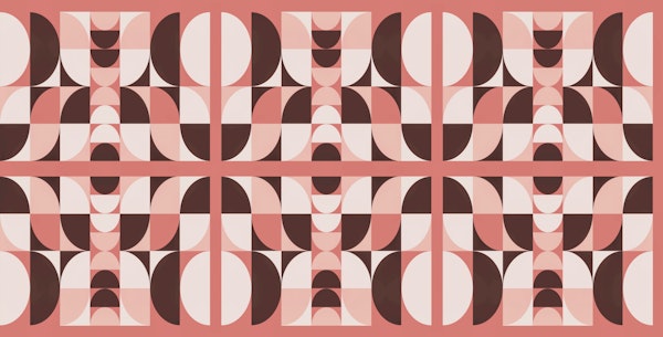 Seventies Sunrise Landscape