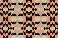 Delicate Bauhaus Pattern tapete