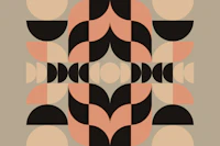 Seventies Geo Composition wallpaper