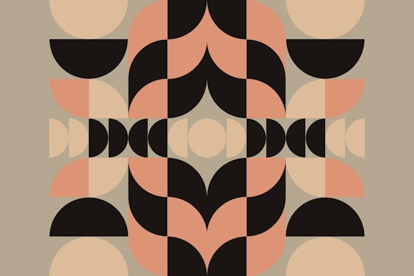 Seventies Geo Composition