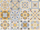 Mixed Ceramic Tiles 1 - Yellow and Blue