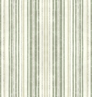Rustic Linen Stripes Sage Green Beige tapet