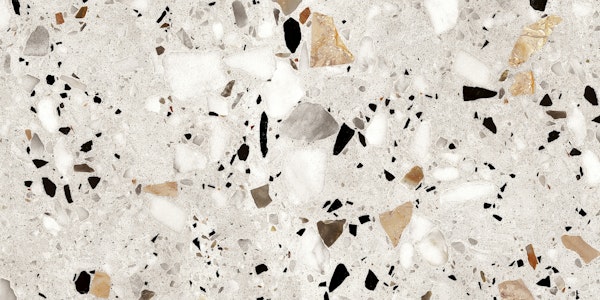 Natural Terrazzo Stone Italian Tile Wallpaper