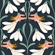 Fairies and Flowers small midnight